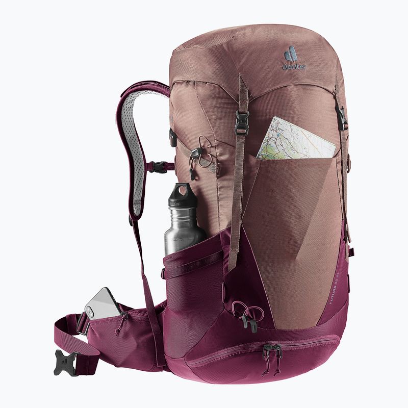 Dámský turistický batoh deuter Futura 30 l SL ashrose-cassis 5