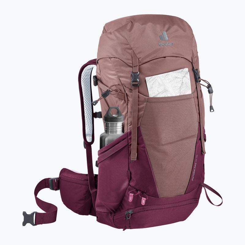 Dámský turistický batoh deuter Futura Pro 34 l SL ashrose-cassis 6