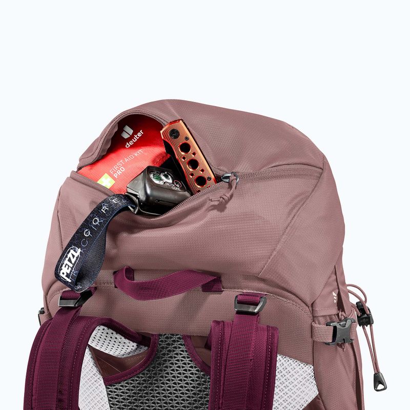 Dámský turistický batoh deuter Futura Pro 34 l SL ashrose-cassis 7