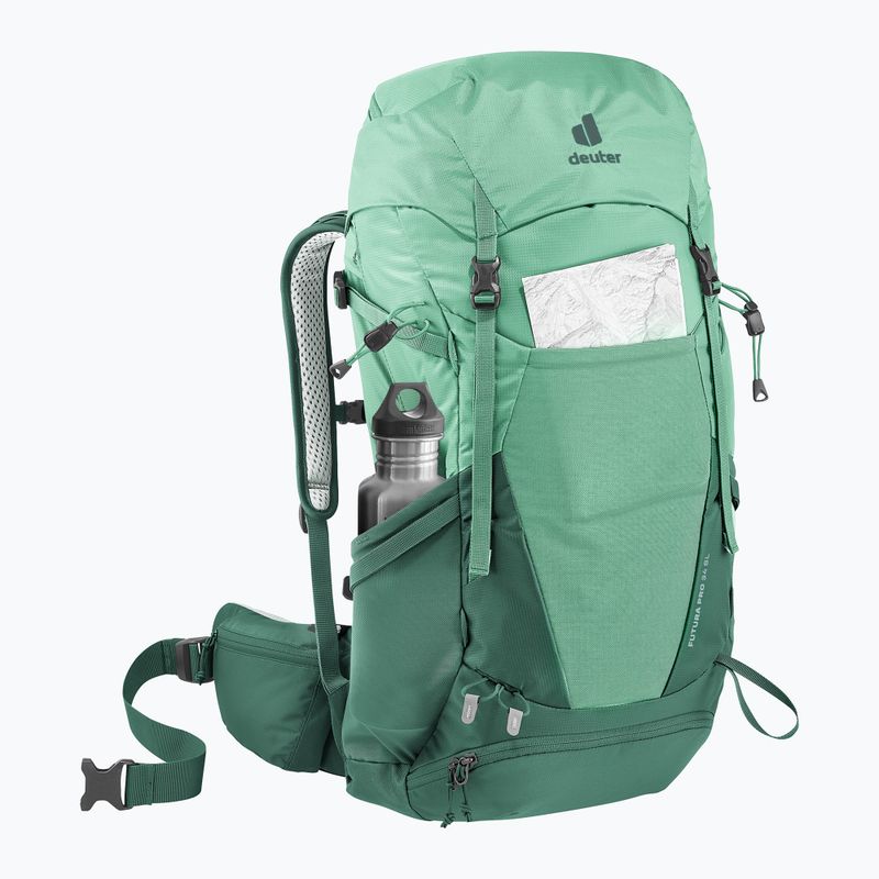 Dámský turistický batoh deuter Futura Pro 34 l SL spearmint/seagreen 8