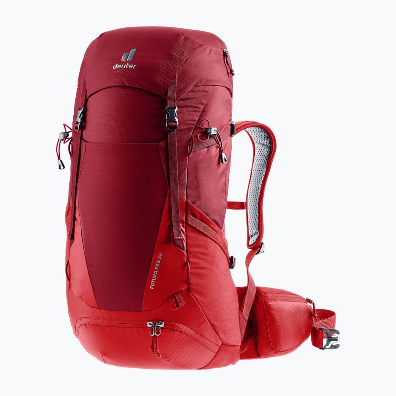 Turistický batoh deuter Futura Pro 36 l masala/cherry 4