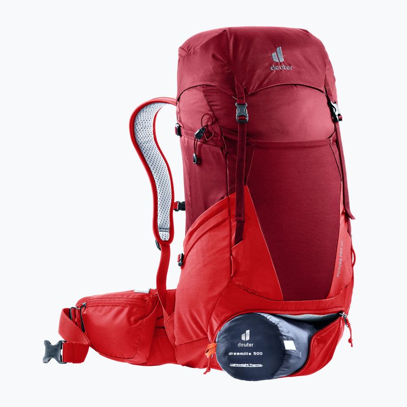 Turistický batoh deuter Futura Pro 36 l masala/cherry 10