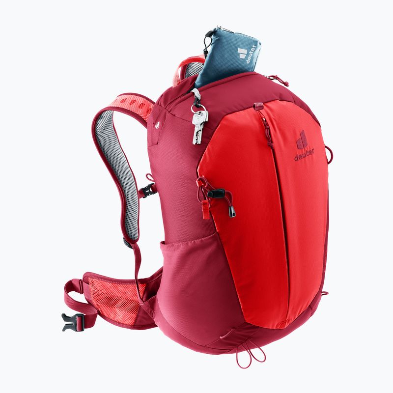 Turistický batoh deuter AC Lite 23 l cherry/masala 9