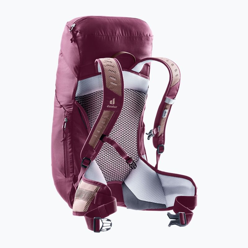 Dámský turistický batoh deuter AC Lite 22 l SL ashrose-cassis 3
