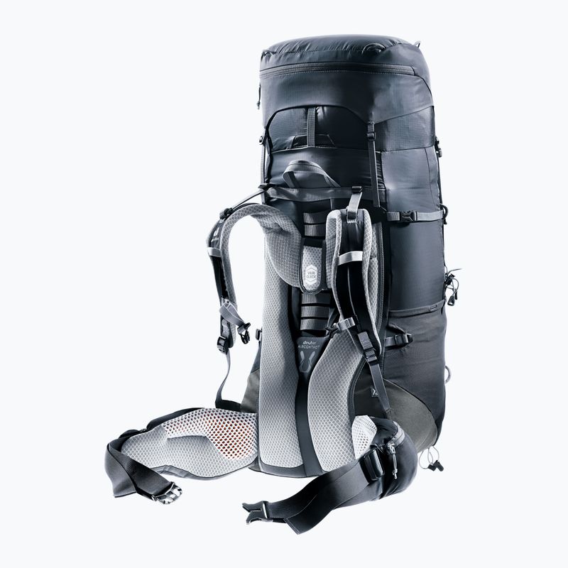 Dámský trekingový batoh deuter Aircontact Lite 45 + 10 l SL black/graphite 11