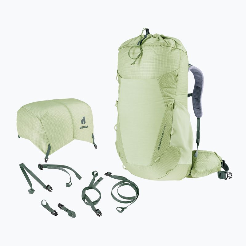 Dámský trekingový batoh deuter Aircontact Ultra 45 + 5 l SL mineral-ivy 9