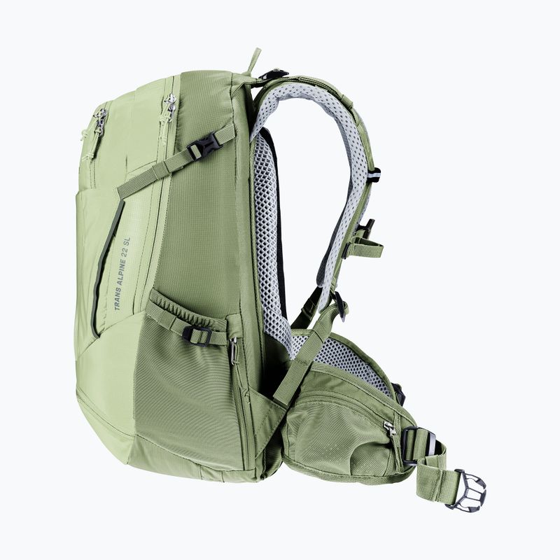 Dámský cyklistický batoh deuter Trans Alpine 22 l SL mineral/grove 7