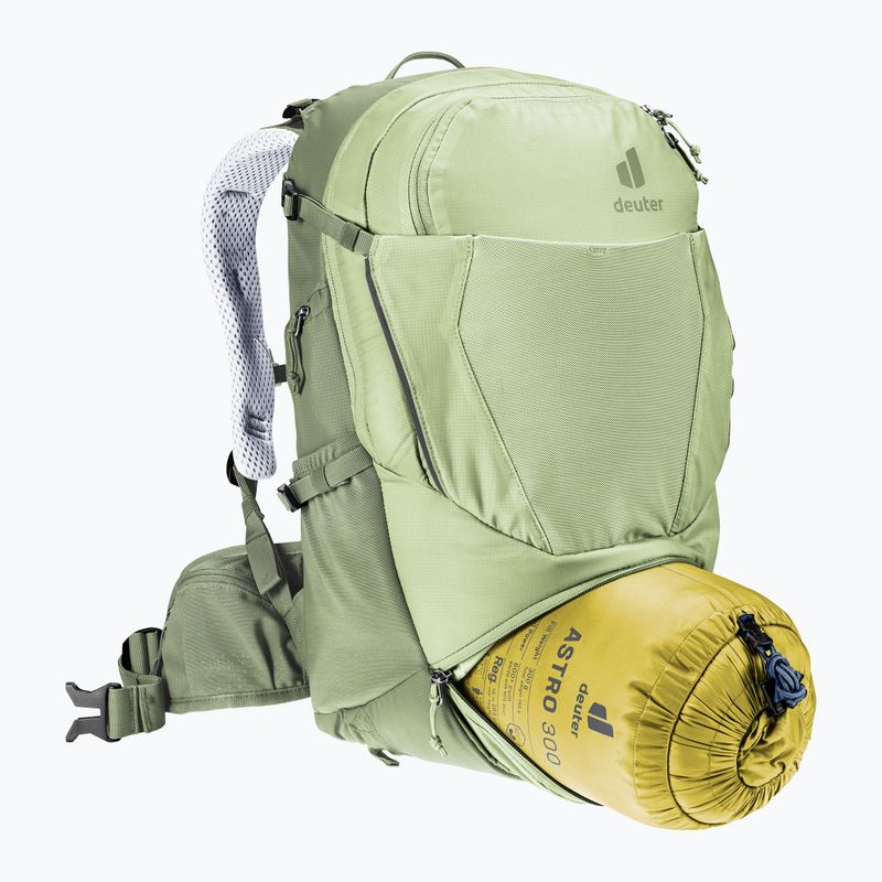 Dámský cyklistický batoh deuter Trans Alpine 22 l SL mineral/grove 10