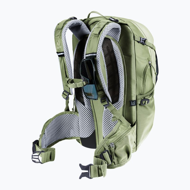 Dámský cyklistický batoh deuter Trans Alpine 22 l SL mineral/grove 12