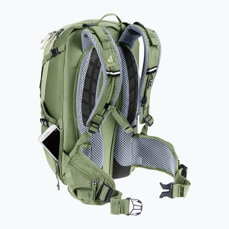 Dámský cyklistický batoh deuter Trans Alpine 22 l SL mineral/grove 13