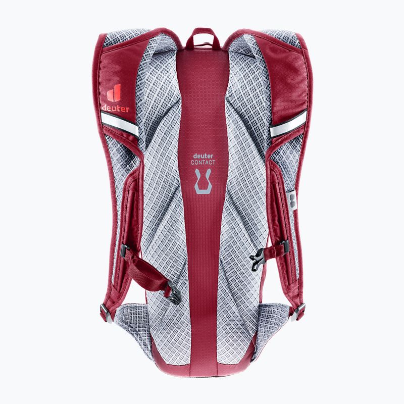 Cyklistický batoh deuter Road One 5 l  cherry/masala 2