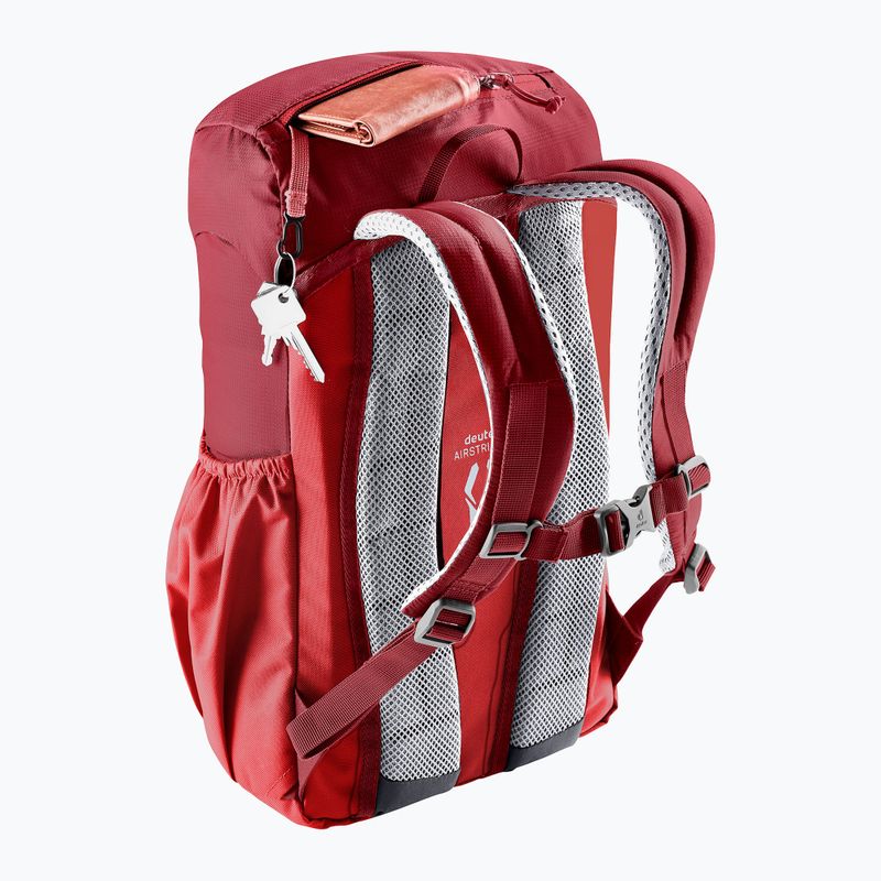 Dětský turistický batoh deuter Junior 18 l masala/cherry 9