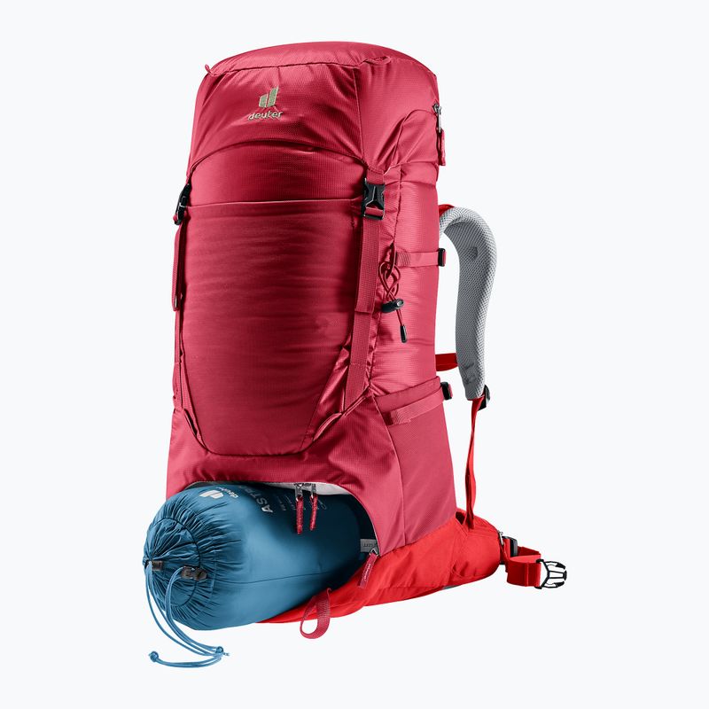 Dětský trekingový batoh Deuter Fox 30 + 4 l masala-cherry 6