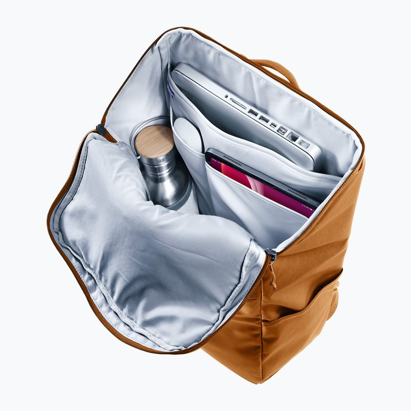 Městský batoh deuter Stockholm LTD 22 l skořice 8