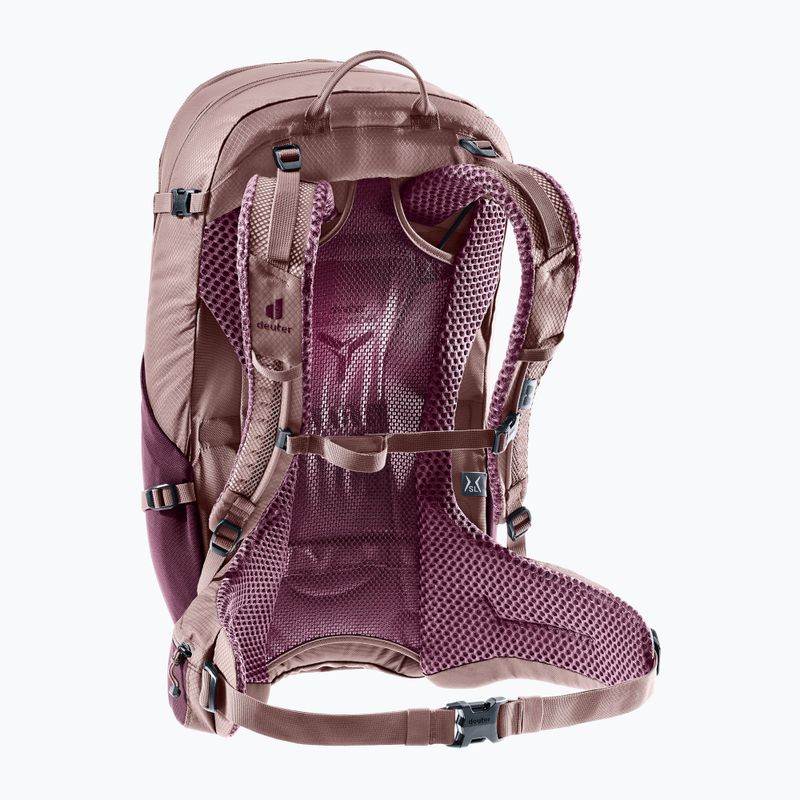 Turistický batoh deuter Futura 25 l SL cassis/ashrose 3