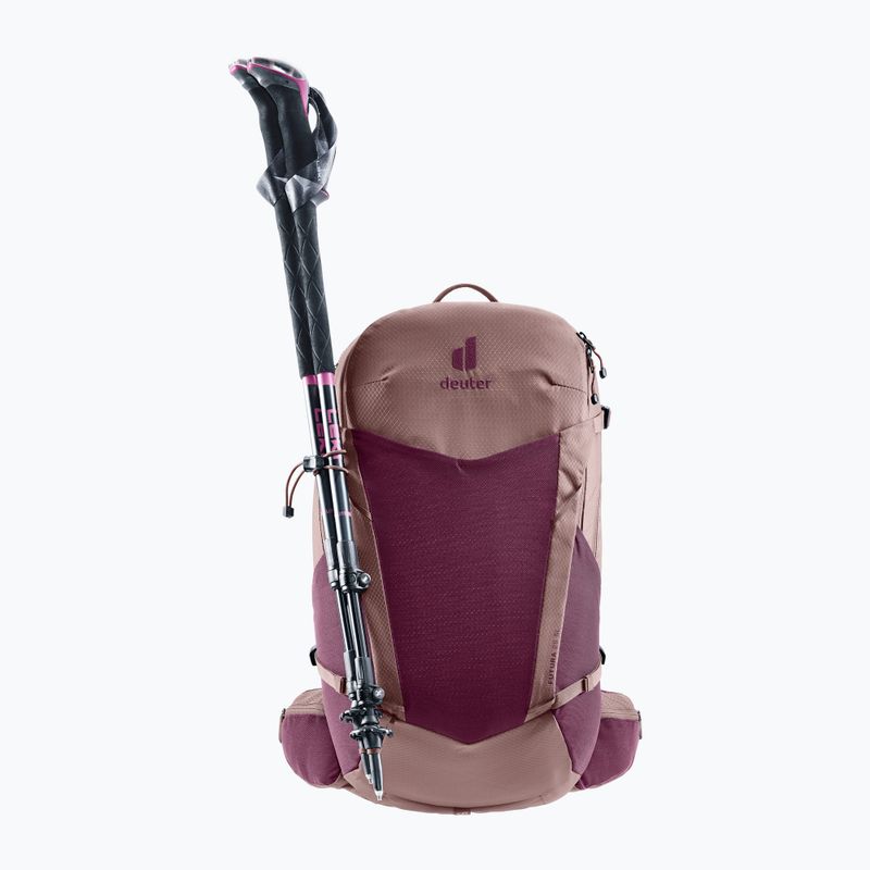 Turistický batoh deuter Futura 25 l SL cassis/ashrose 5