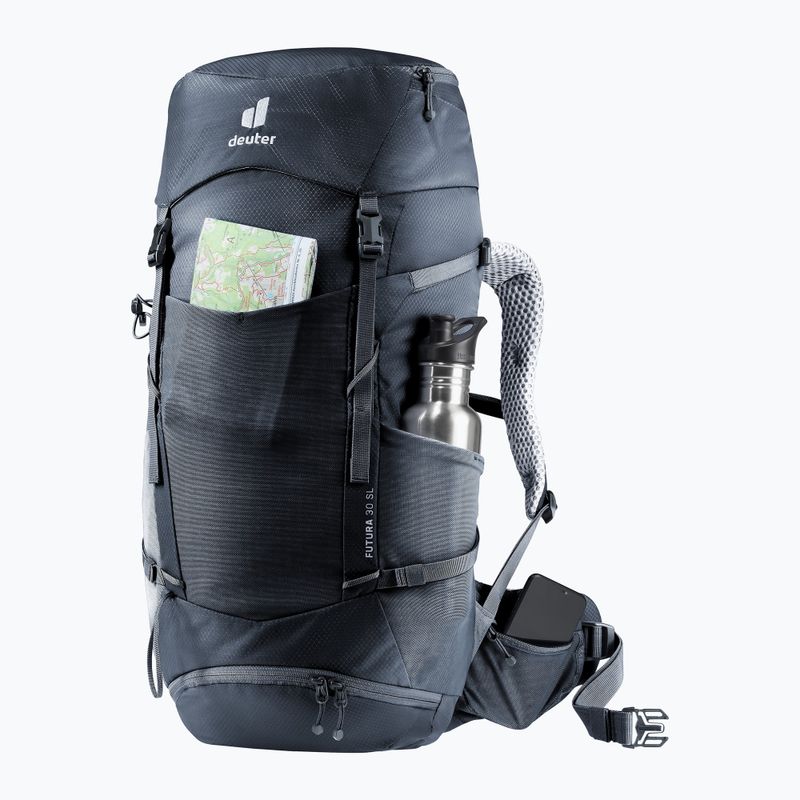 Turistický batoh deuter Futura 30 l SL black 9