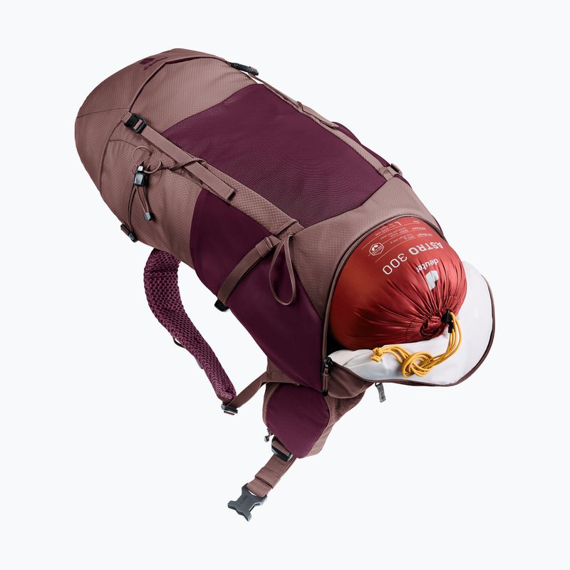 Turistický batoh deuter Futura 30 l SL cassis/ashrose 11