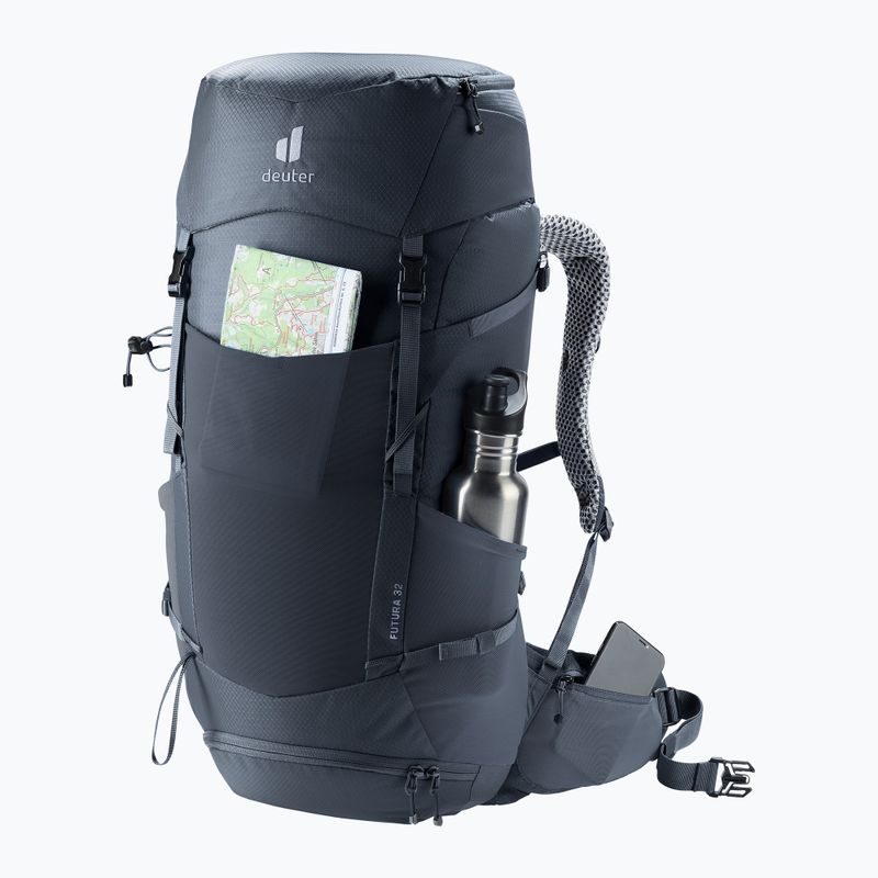 Turistický batoh deuter Futura 32 l black 9
