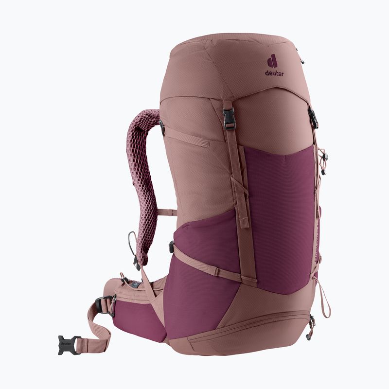 Trekový batoh deuter Futura Pro 34 l SL cassis/ashrose 2
