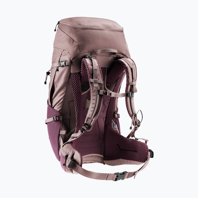 Trekový batoh deuter Futura Pro 38 l SL cassis/ashrose 5