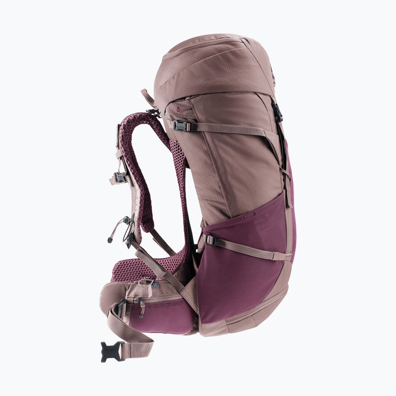 Trekový batoh deuter Futura Pro 38 l SL cassis/ashrose 6