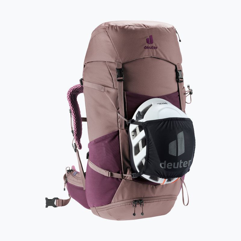Trekový batoh deuter Futura Pro 38 l SL cassis/ashrose 10
