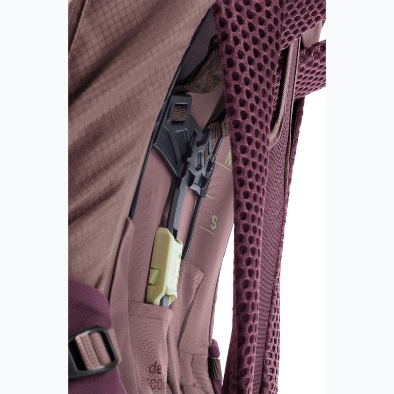 Trekový batoh deuter Futura Pro 38 l SL cassis/ashrose 13