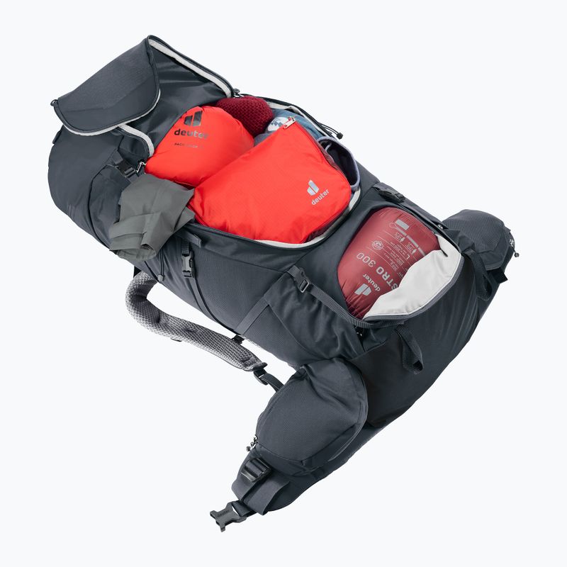 Trekový batoh deuter Aircontact Core 50 + 10 l black 7