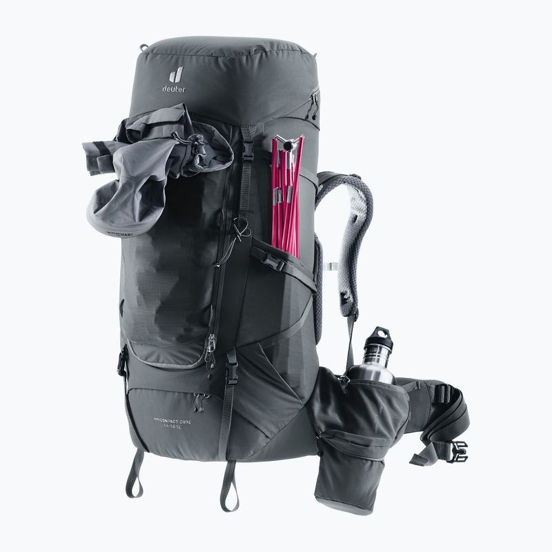 Trekový batoh deuter Aircontact Core 55 + 10 l SL graphite 6