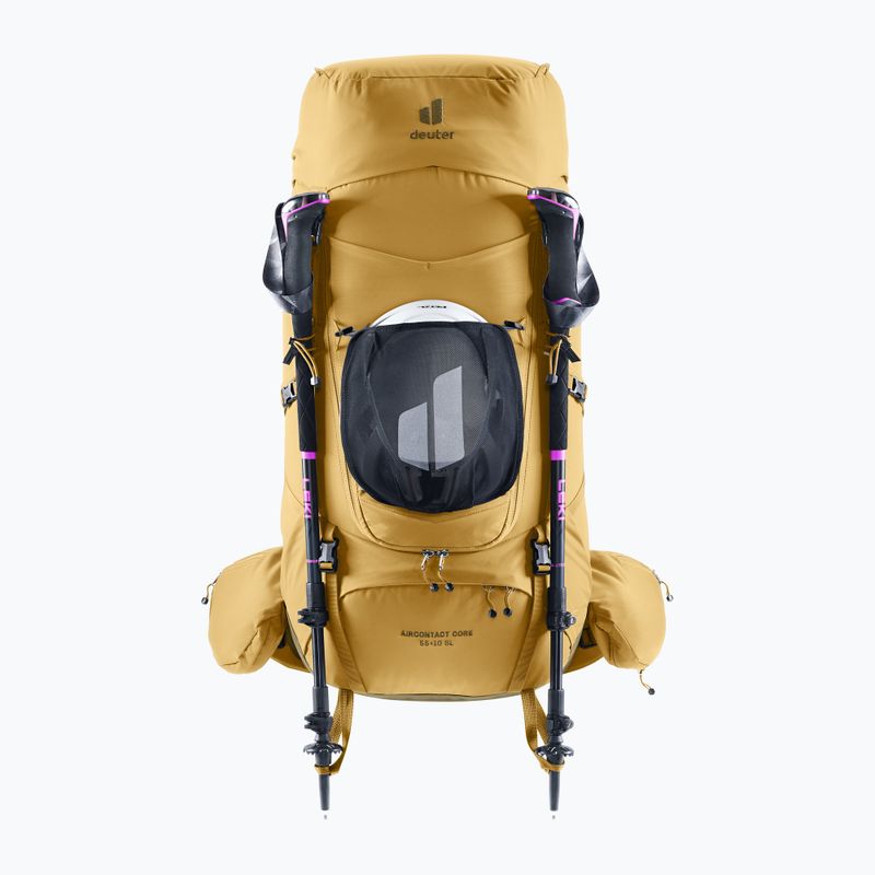 Trekový batoh deuter Aircontact Core 55 + 10 l SL savanna/nori 6
