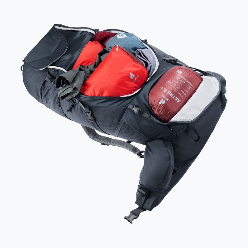 Trekový batoh deuter Aircontact Core 70 + 10 l black 12