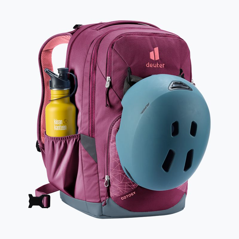 Městský batoh deuter Cotogy 28 l cassis/dahlia 9