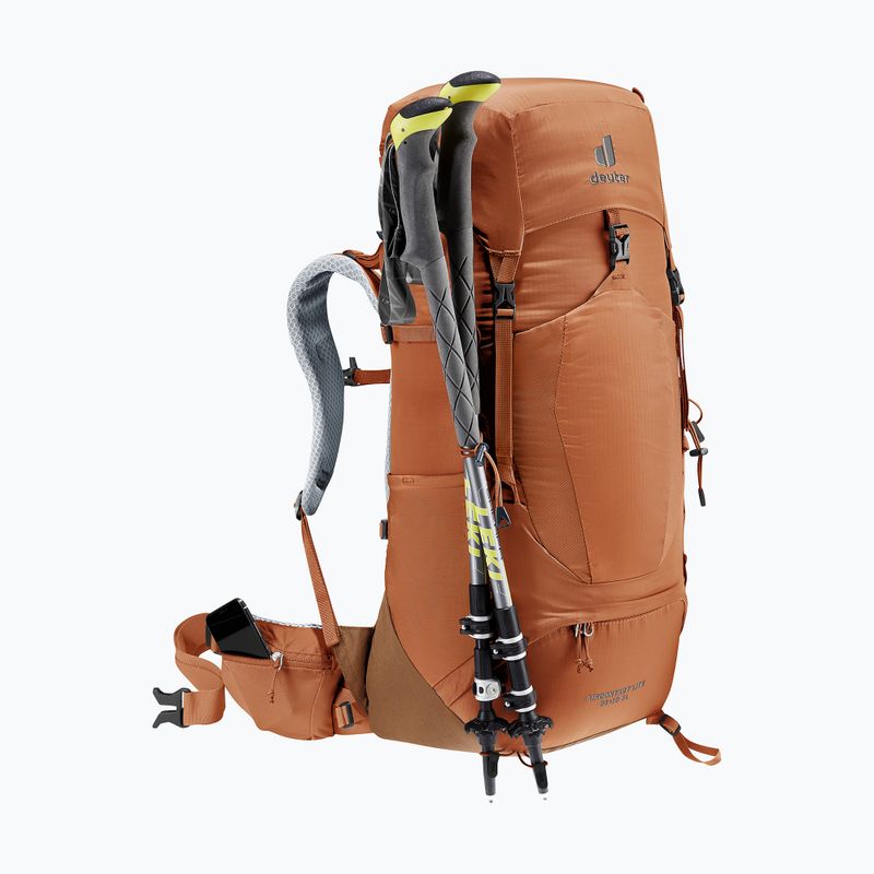 Dámský trekingový batoh deuter Aircontact Lite 35 + 10 l SL pecan/mocha 7