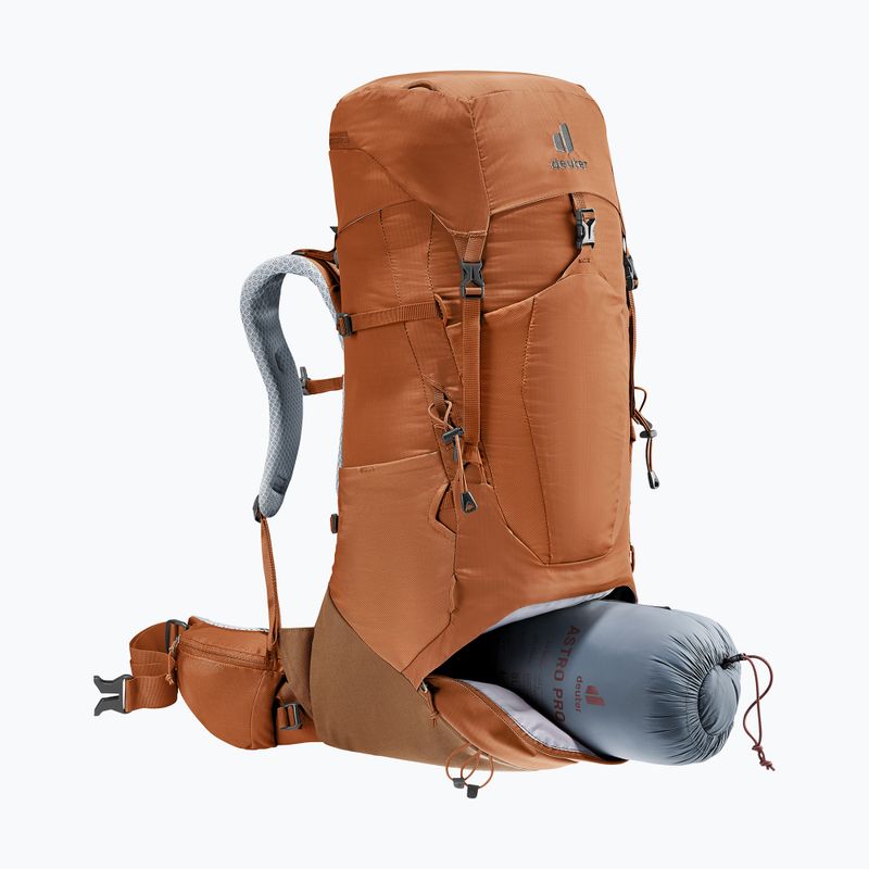 Dámský trekingový batoh deuter Aircontact Lite 35 + 10 l SL pecan/mocha 10
