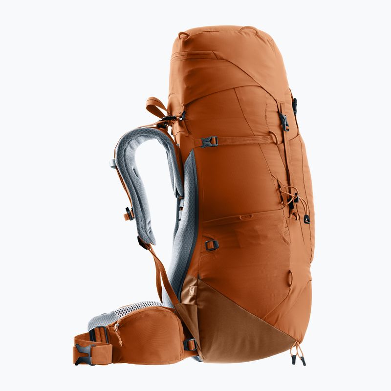 Dámský trekingový batoh deuter Aircontact Lite 45 + 10 l SL pecan/mocha 5