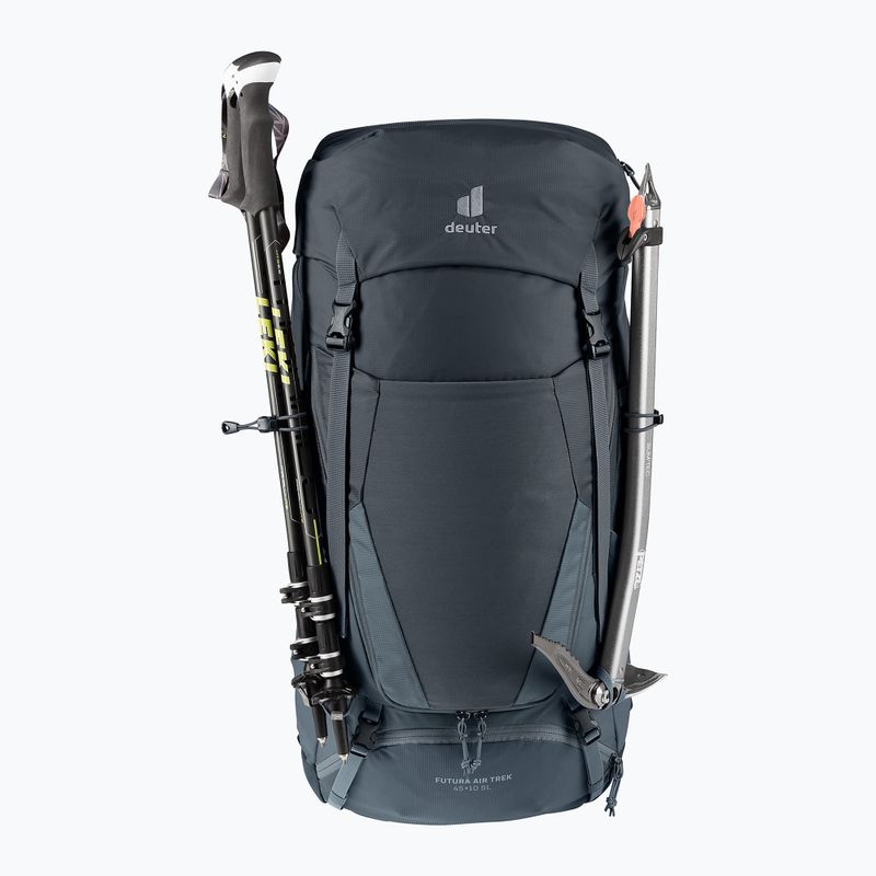 Trekový batoh deuter Aircontact Lite 50 + 10 l black/graphite 7
