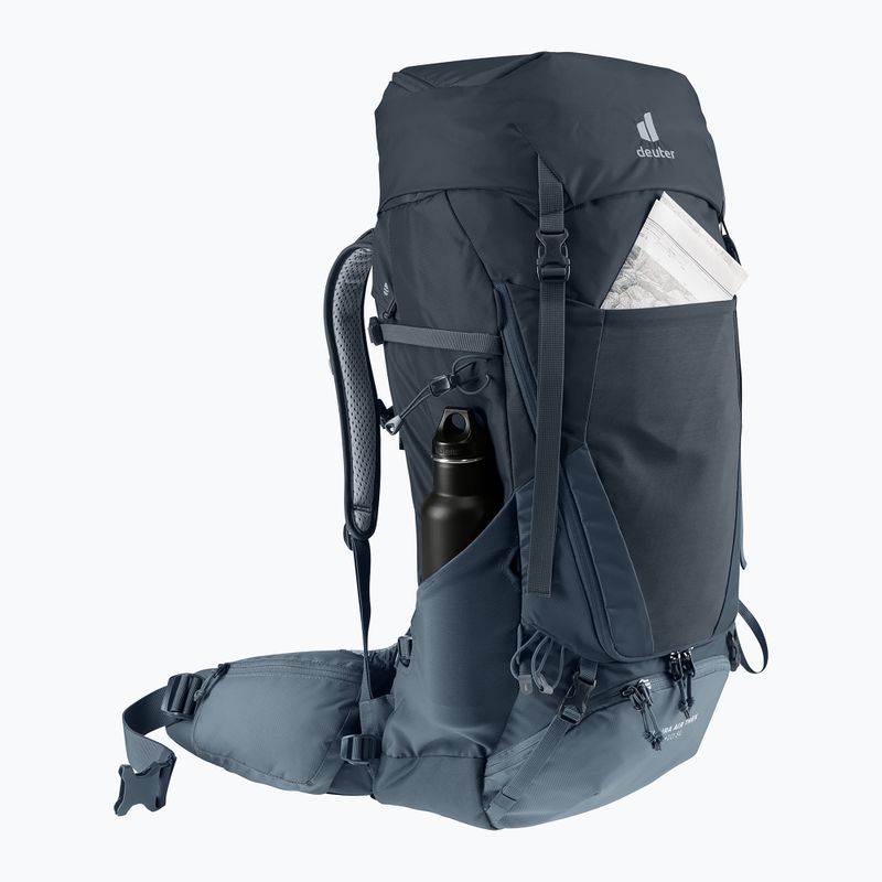 Trekový batoh deuter Aircontact Lite 50 + 10 l black/graphite 8