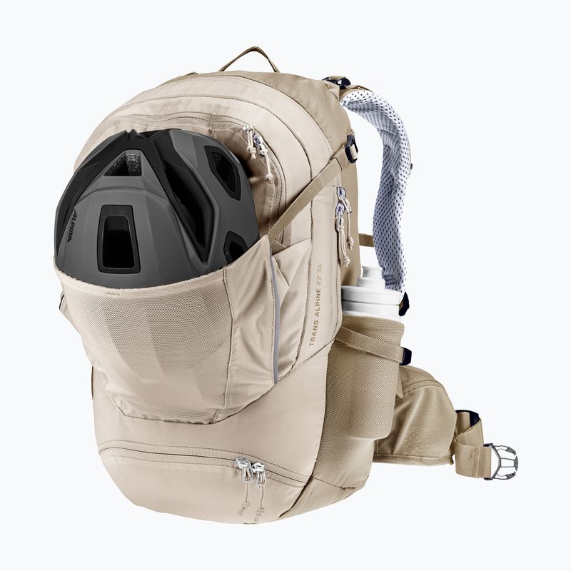 Dámský cyklistický batoh deuter Trans Alpine 22 l SL alu/greystone 7