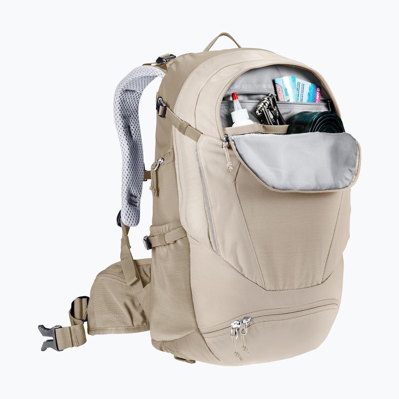 Dámský cyklistický batoh deuter Trans Alpine 22 l SL alu/greystone 8