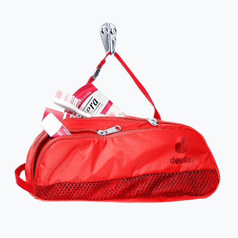 Cestovní kosmetická taštička Deuter Wash Bag Tour II poppy/crimson 2