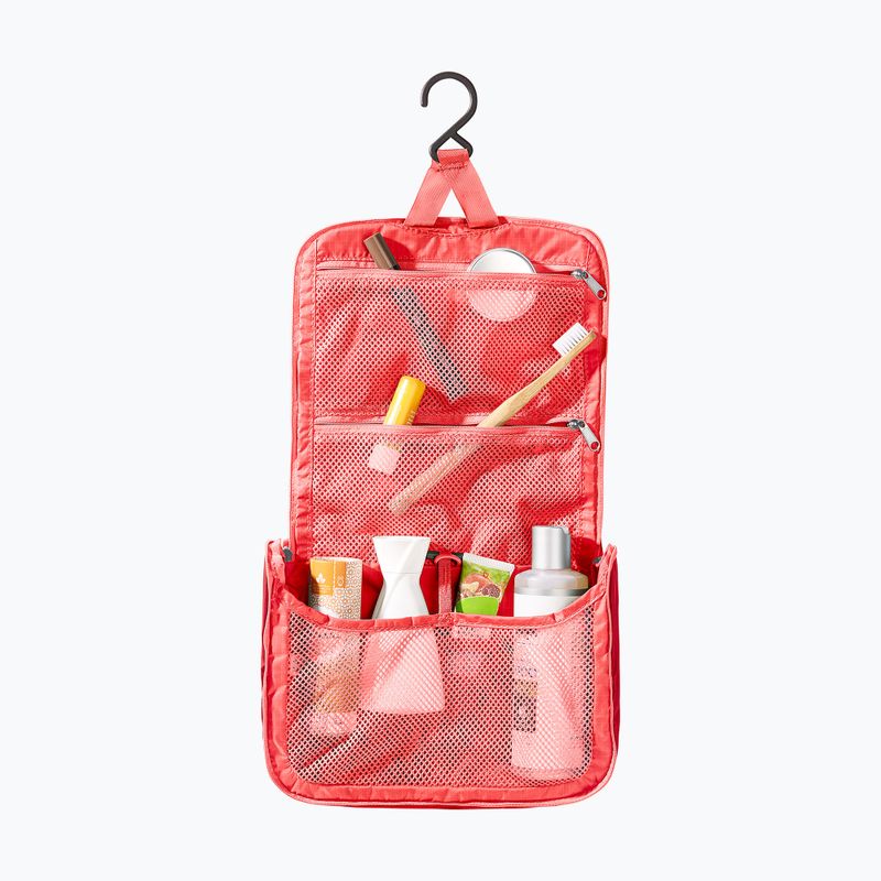 Cestovní kosmetická taštička Deuter Wash Center Lite II poppy/crimson 2