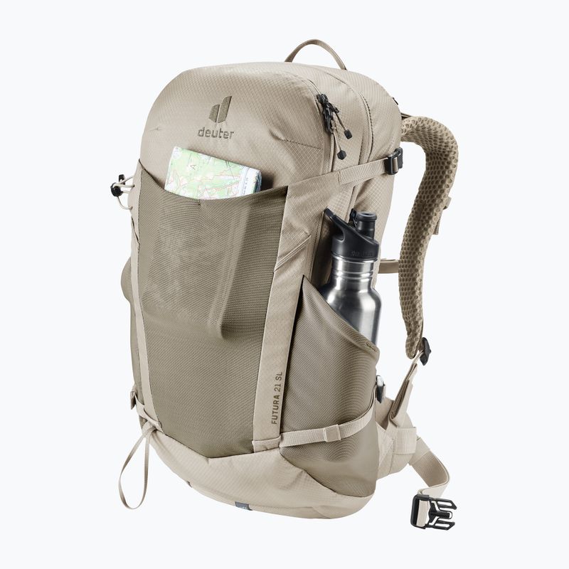 Turistický batoh deuter Futura 21 l SL greystone/alu 8