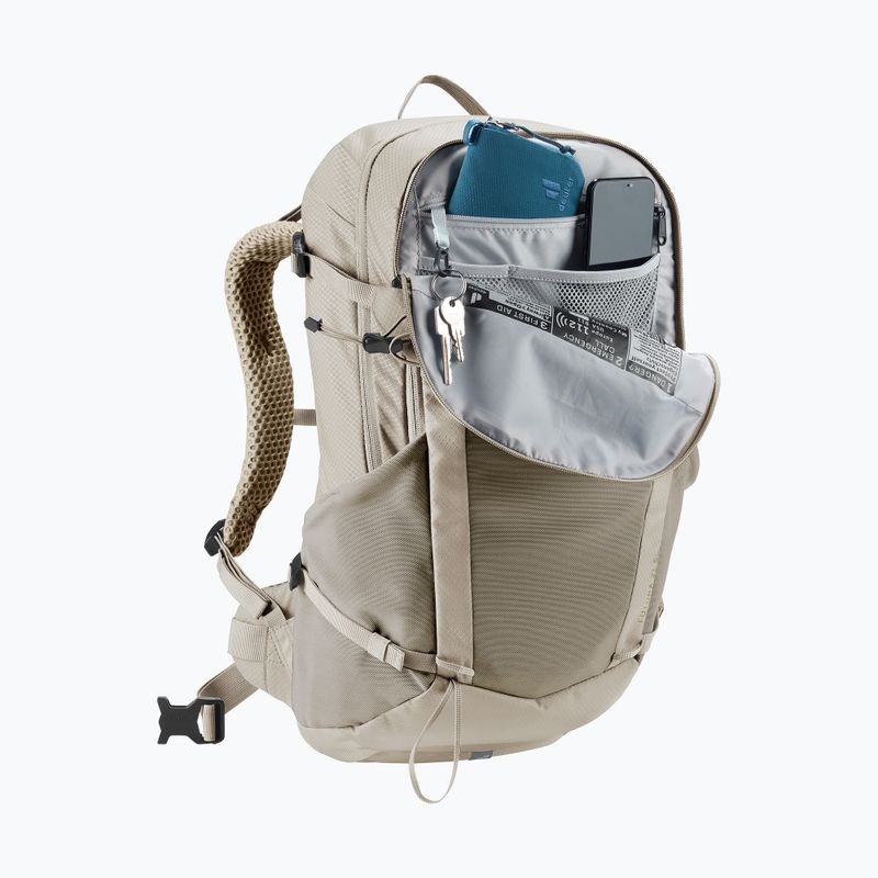 Turistický batoh deuter Futura 21 l SL greystone/alu 9