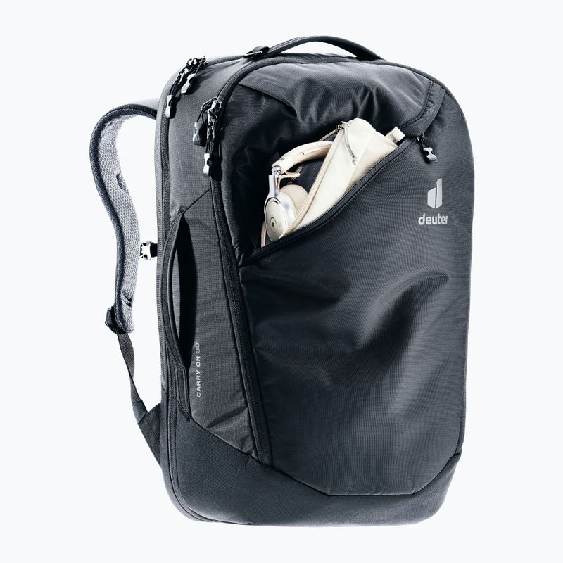 Turistický batoh deuter Carry On 30 l black 5