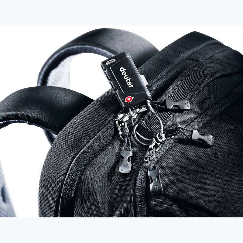 Turistický batoh deuter Carry On 30 l black 8