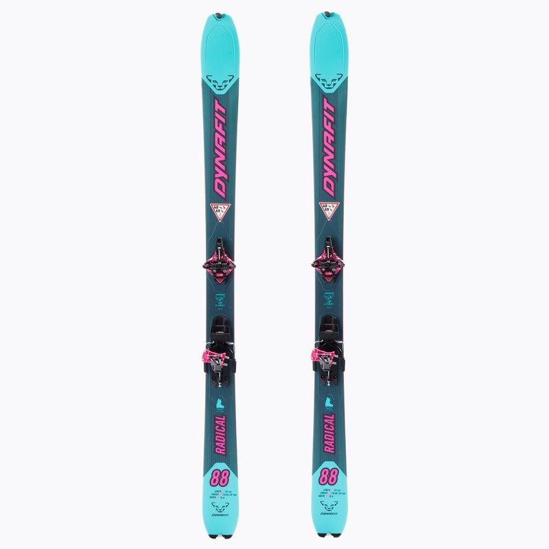 Skialpinistické lyže DYNAFIT Radical 88 W Ski Set modré 08-0000048281