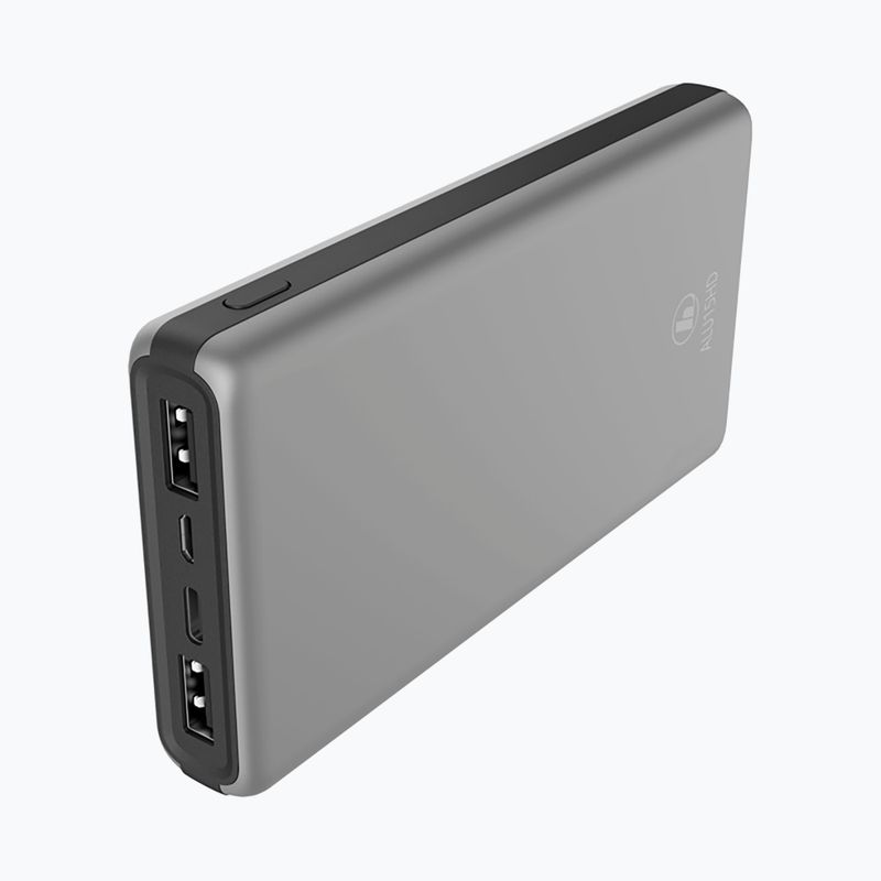 Hama Powerbank ALU15HD Power Pack 15000 mAh stříbrná 1872390000