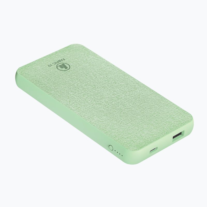 Powerbanka Hama Fabric 10 Power Pack 10000 mAh zelená 1872590000