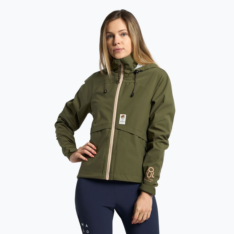 Dámská multisport bunda Maloja W'S KranzmoosM zelená 32145-1-0560